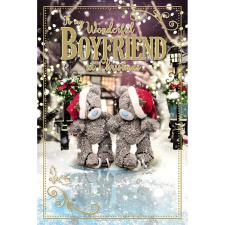 3D Holographic Wonderful Boyfriend Me to You Bear Christmas Card Image Preview